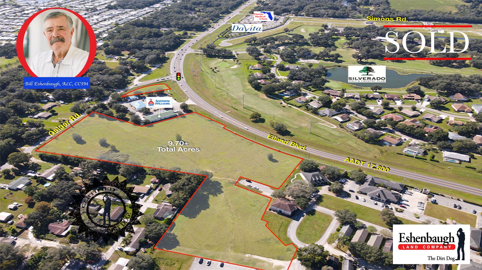 new land sale for Bill Eshenbaugh