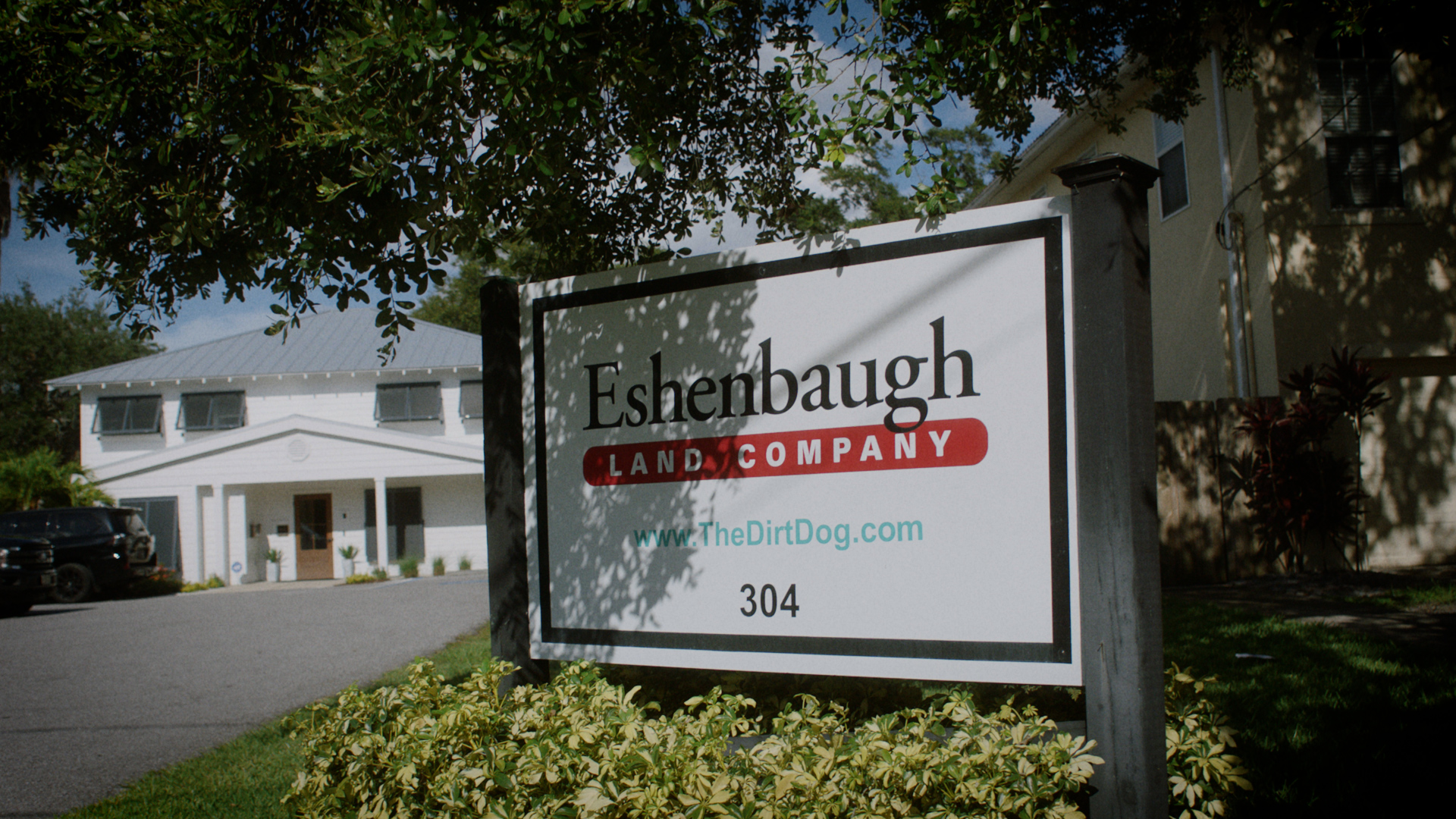 Eshenbaugh land company sign