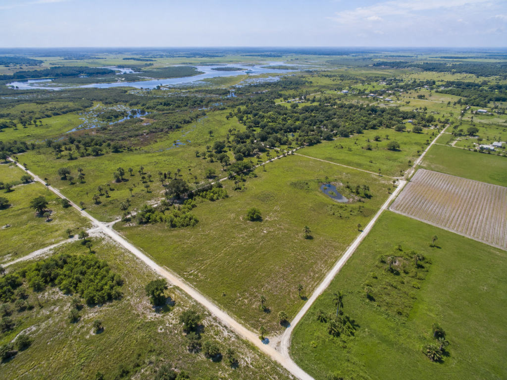 Aerial view of Port Charlotte, Florida, one of Southwest Florida's fastest-growing land markets in 2026.
