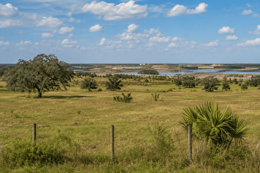 Central Florida land where the mineral rights may be severed from the surface ownership